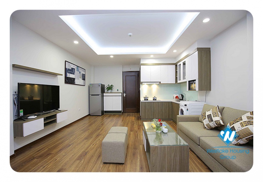 Nice one bedroom apartment for rent in a brand-new building in Ba Dinh
